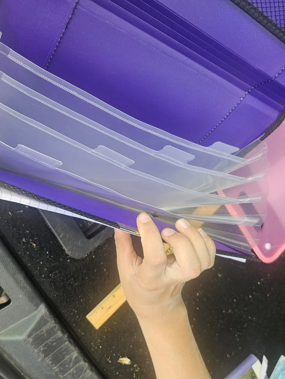 Plastic File Folder with Elastic Closure